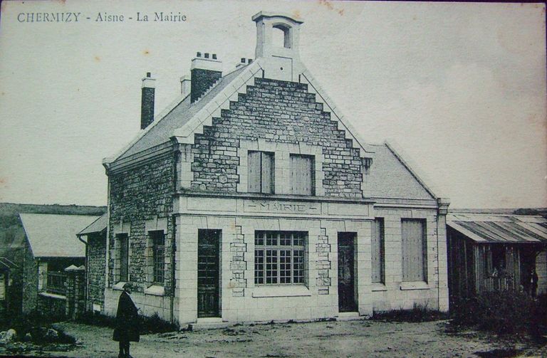 Mairie et école primaire de Chermizy (actuelle mairie de Chermizy-Ailles)