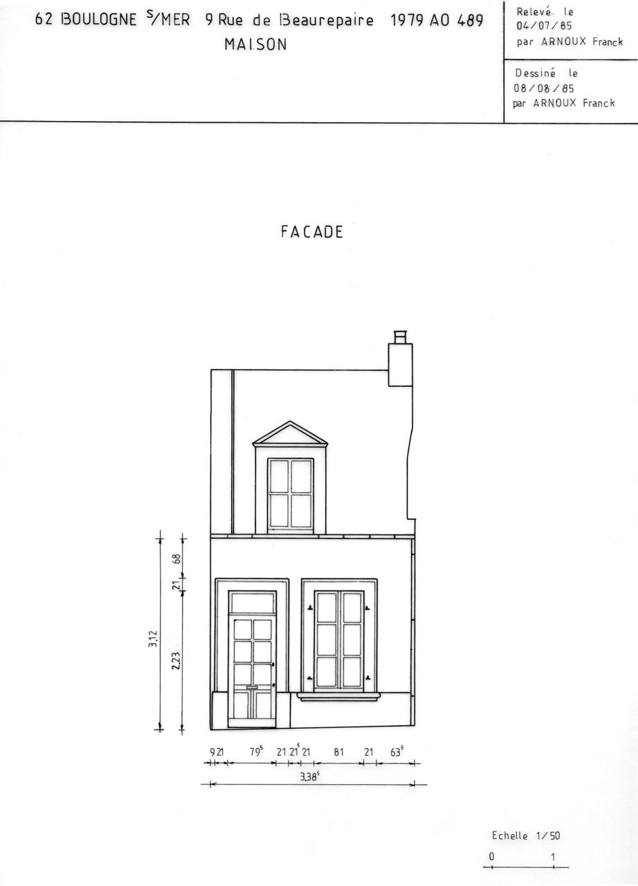 Série de quatre maisons