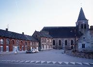 Ancienne école primaire, mairie et corps de garde de Landas, actuellement foyer rural