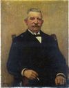 Tableau : Portrait d'homme à la cigarette