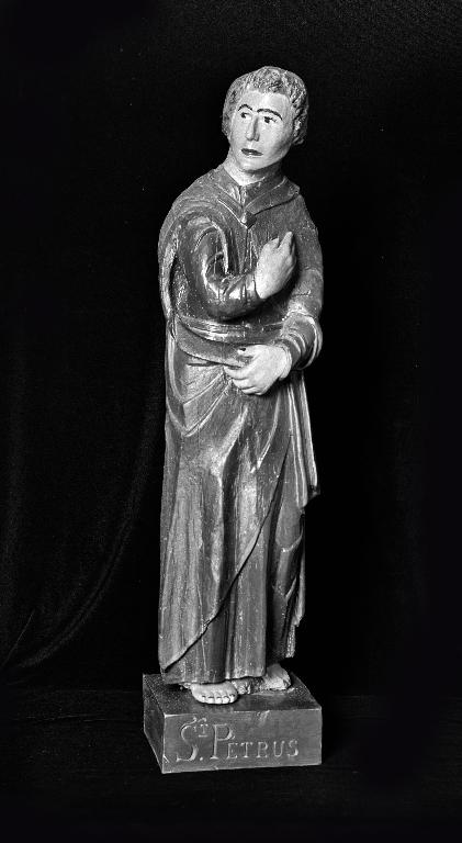 Élément d'une poutre de gloire (statue) : saint Jean l’Évangéliste