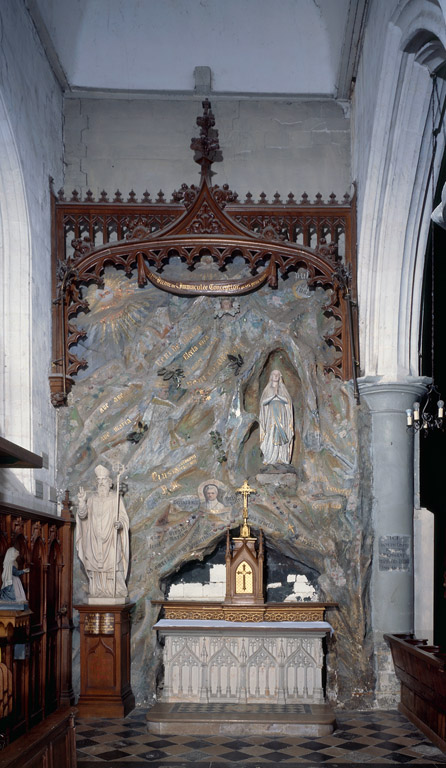 Retable de l'Immaculée Conception, dit Grotte de Lourdes