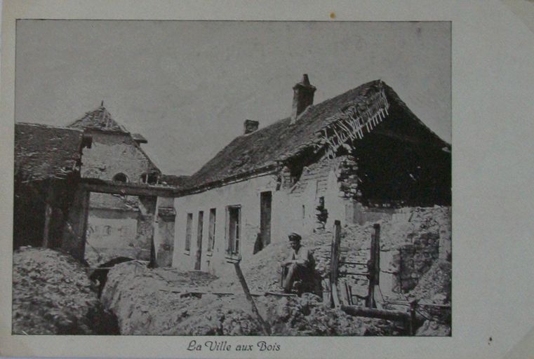 Le village de La Ville-aux-Bois-lès-Pontavert