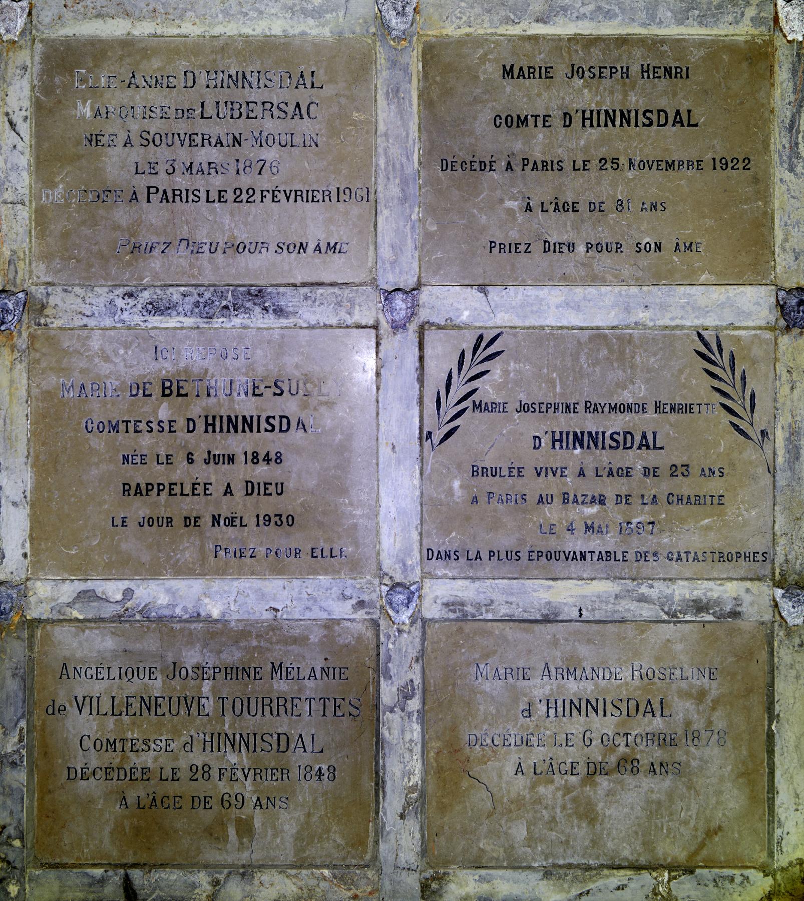 Chapelle funéraire Sainte-Mélanie