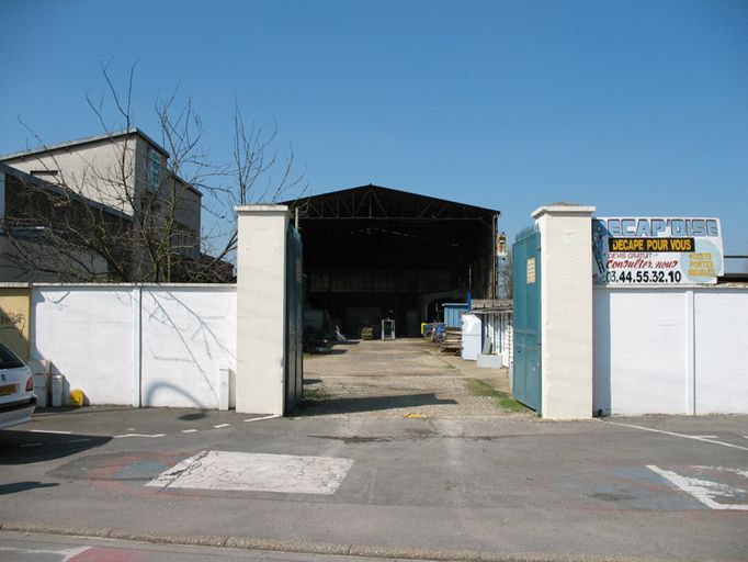 Ancienne usine de construction mécanique, dite Société Industrielle Creilloise ou l'Industrielle, actuellement pépinière d'entreprises