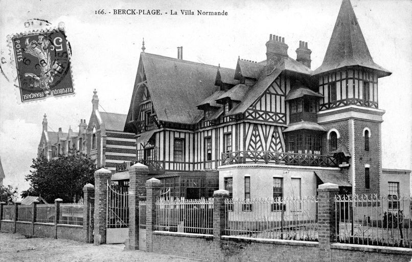 Ancienne maison de villégiature, dite Villa Normande, devenue hôpital marin, dit villa Normande, puis maison de repos