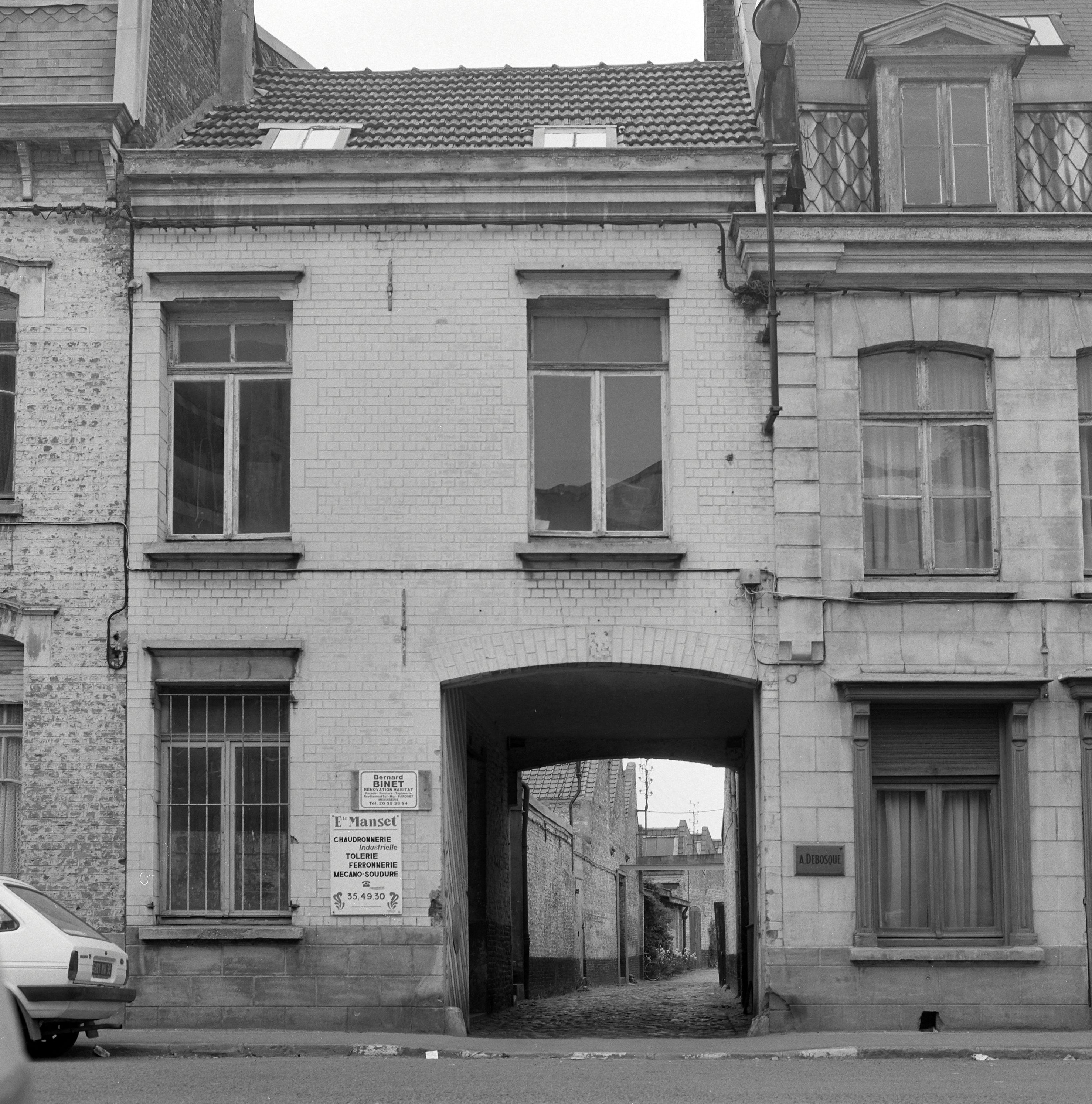Usine de teinturerie Delattre, puis usine de confection Debosque, puis usine de chaudronnerie Manset (détruit)