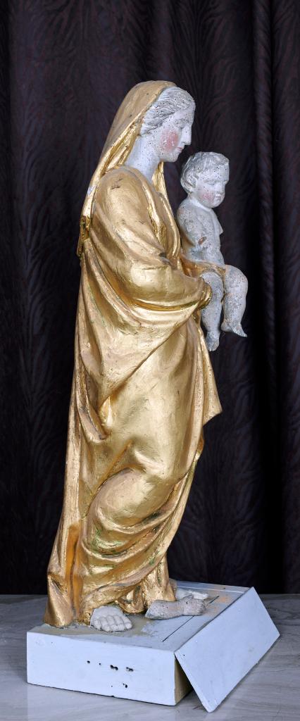 Statue : Vierge à l'Enfant