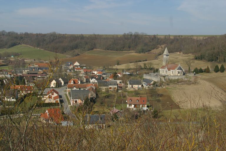 Le village de Braye-en-Laonnois