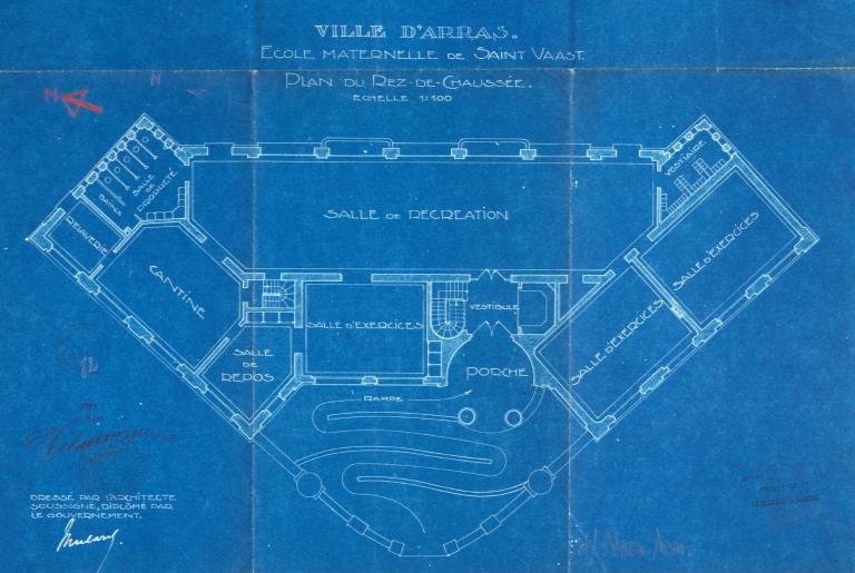 École maternelle Séverine (ancienne salle d'asile puis école maternelle Saint-Vaast)