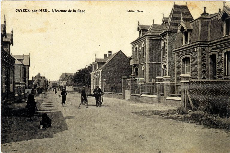 Le quartier de la Gare à Cayeux-sur-Mer