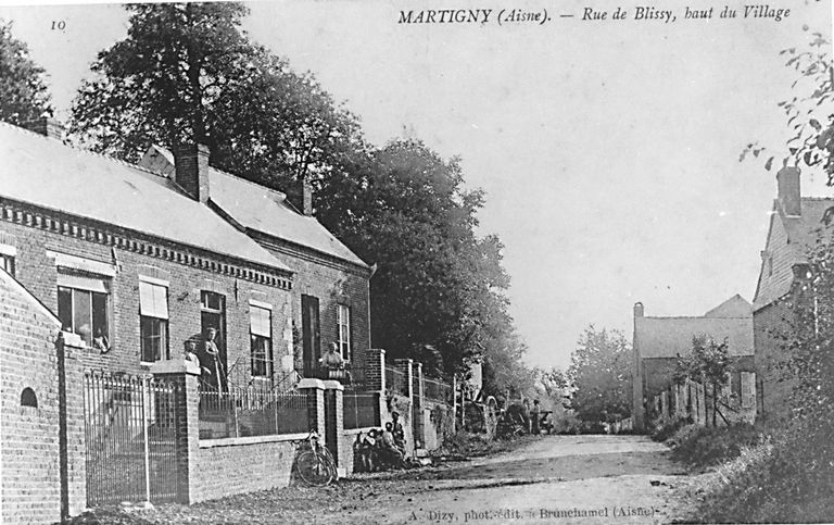 Le canton d'Aubenton : le territoire de la commune de Martigny