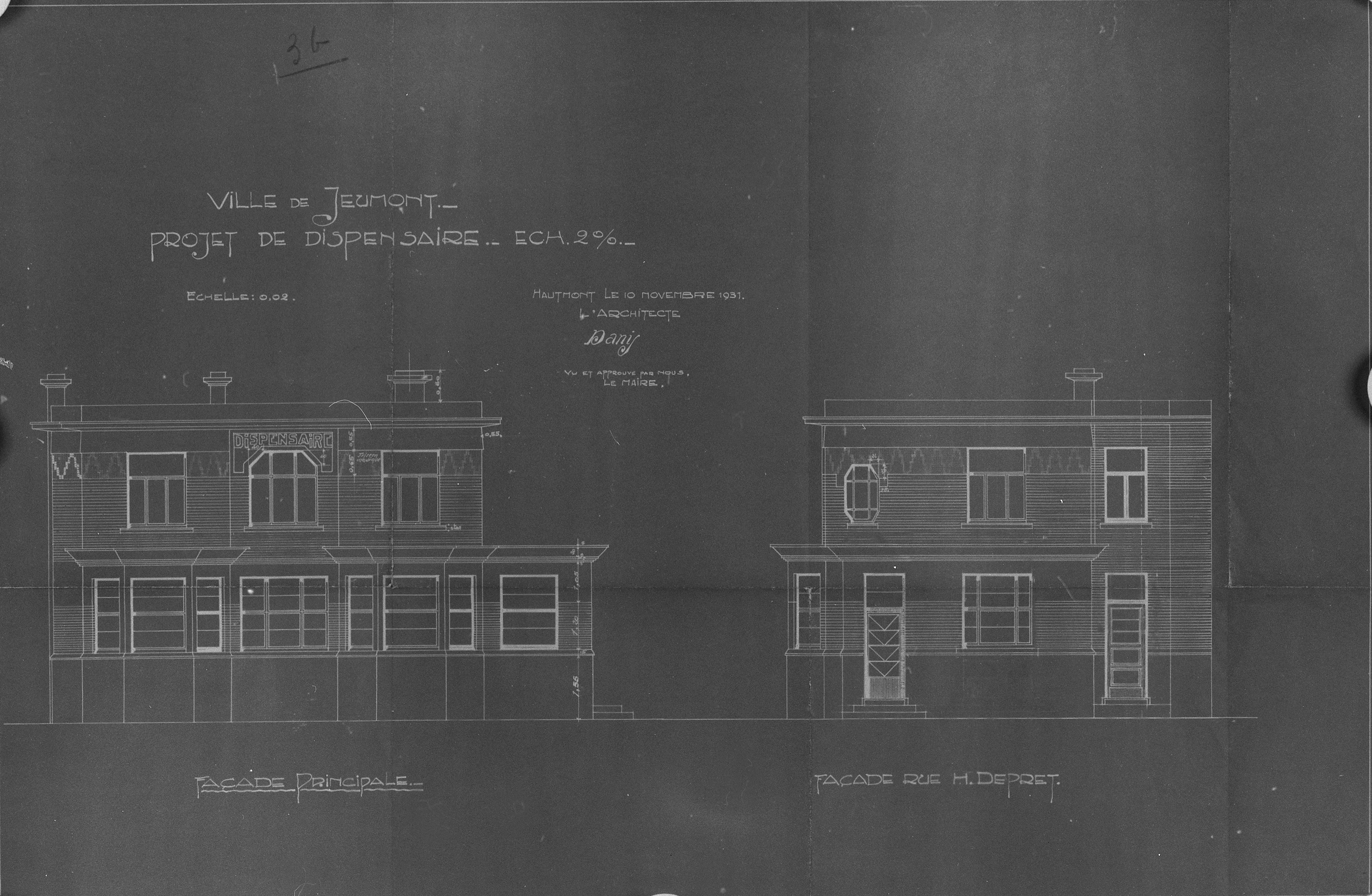 Ancien hôpital Albert-Riche de Jeumont, aujourd'hui maison d’accueil spécialisée