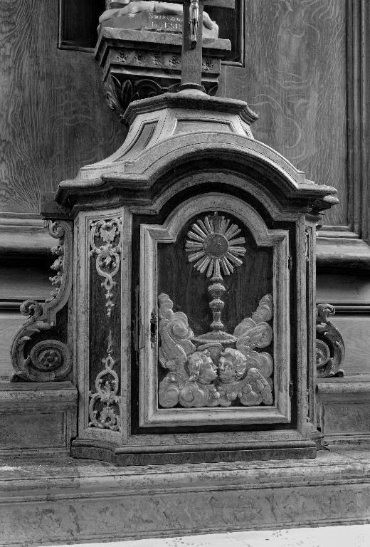 Tabernacle à ailes du maître-autel