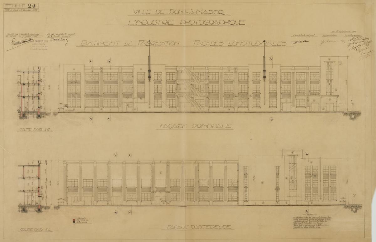 Usine de produits photographiques et cinématographiques S.A. L'industrie photographique, puis Agfa-Gevaert