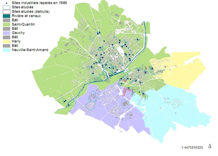 Le patrimoine industriel et commercial de la communauté d'agglomération de Saint-Quentin - dossier de présentation