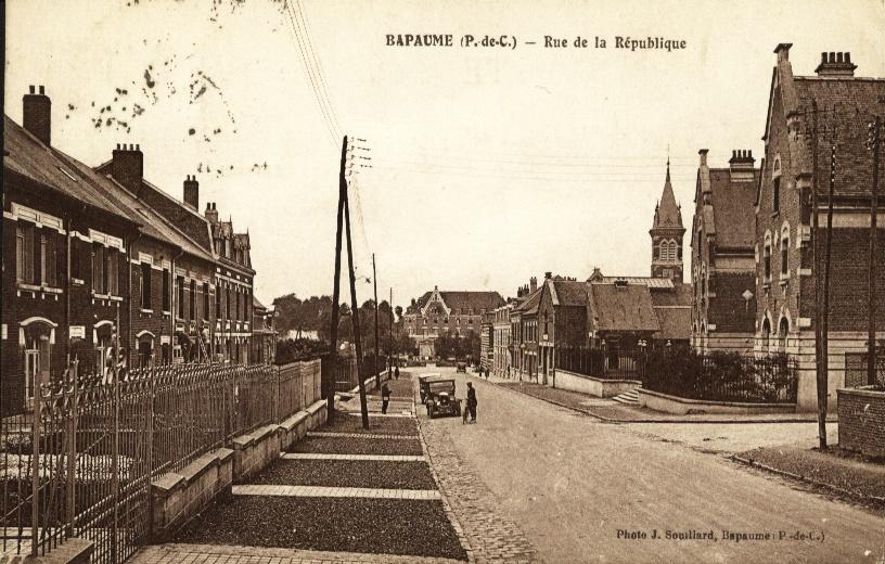 La ville de Bapaume