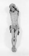 Statue (petite nature) : Christ en croix