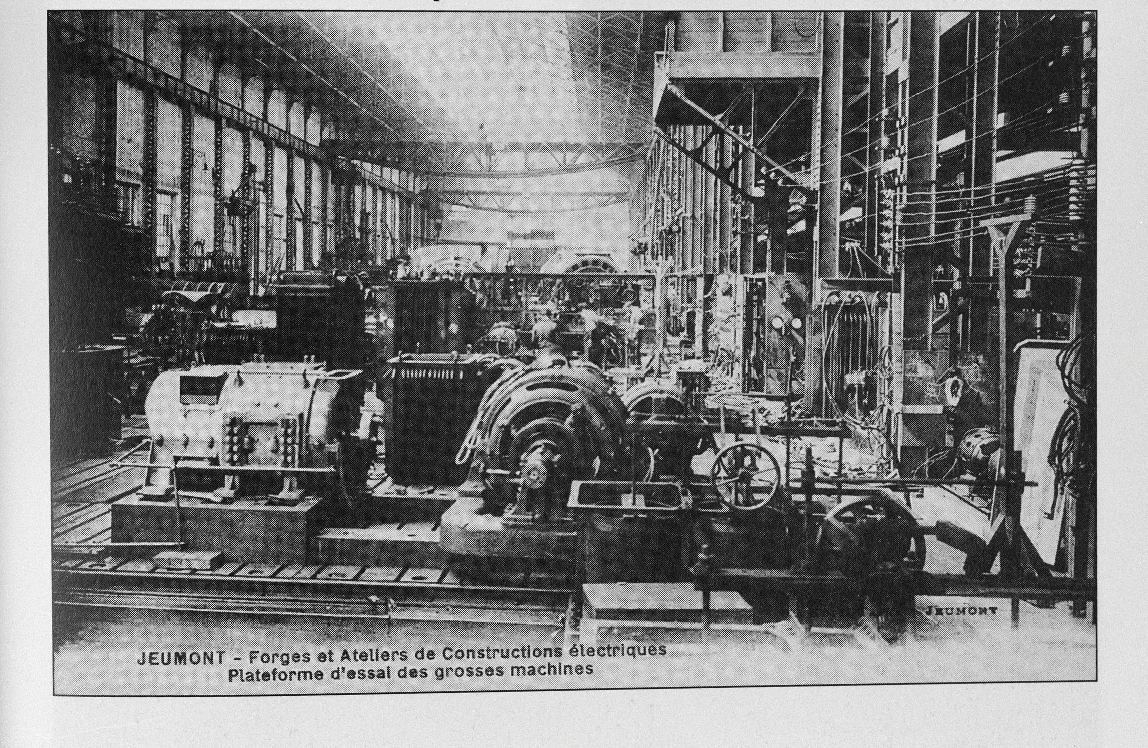 Usine de construction électrique dite Électricité & Hydraulique, puis Société Parisienne pour l'Industrie des chemins de fer et des tramways électriques, puis Jeumont-Schneider Industrie, actuellement Framatome et Naval