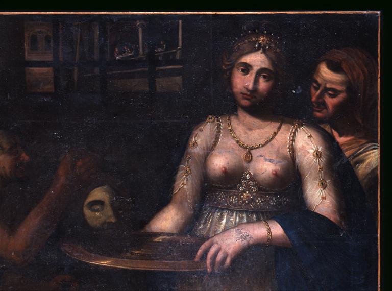 Tableau : Salomé recevant du bourreau la tête de saint Jean-Baptiste