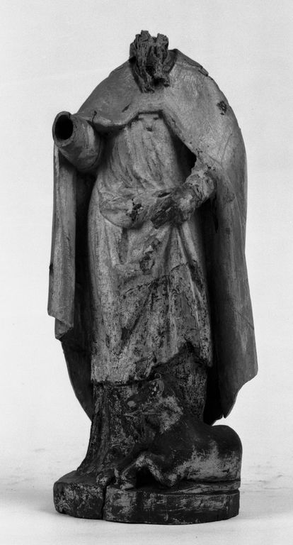 Statue (statuette) : saint Médard