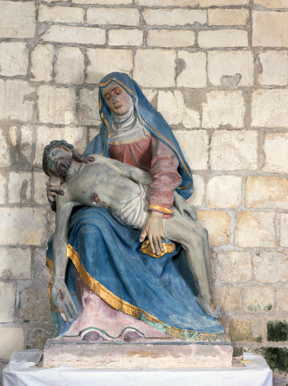 Groupe sculpté : Pietà