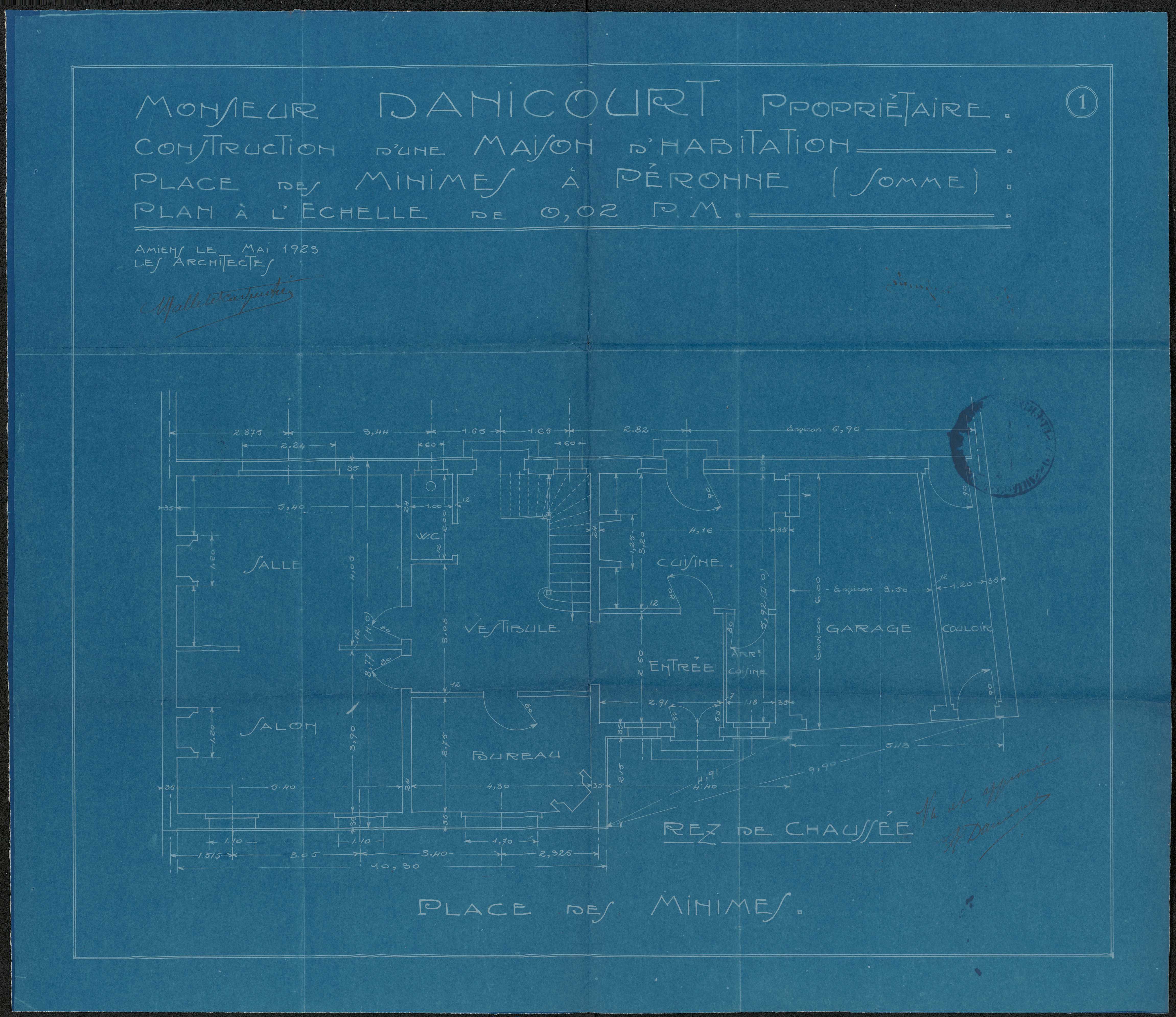 Ancien hôtel Danicourt