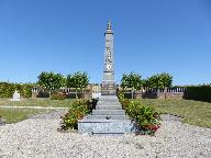 SAILLY-le-SEC, cimetière. Monument aux morts.