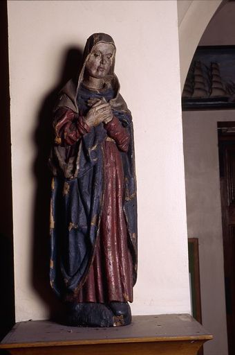 statue (demi nature) : Vierge dite Vierge du Minck