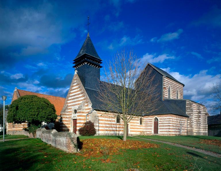 Église paroissiale et ancien cimetière Saint-Vincent de Bertangles