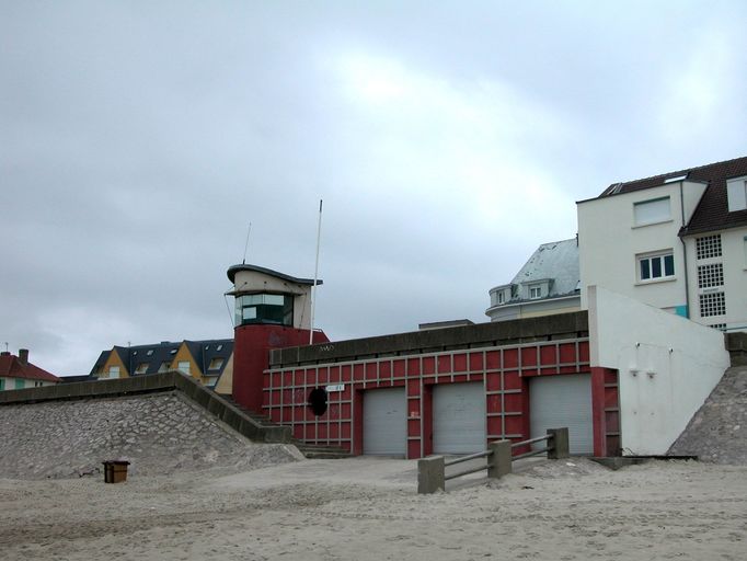 La digue de Fort-Mahon-Plage, dite Terrasse maritime