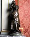 Statue (statuette) : Jeune paysanne