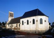 Église paroissiale et cimetière (étudié) Saint-Cyr et Sainte-Julitte de Pont-de-Metz