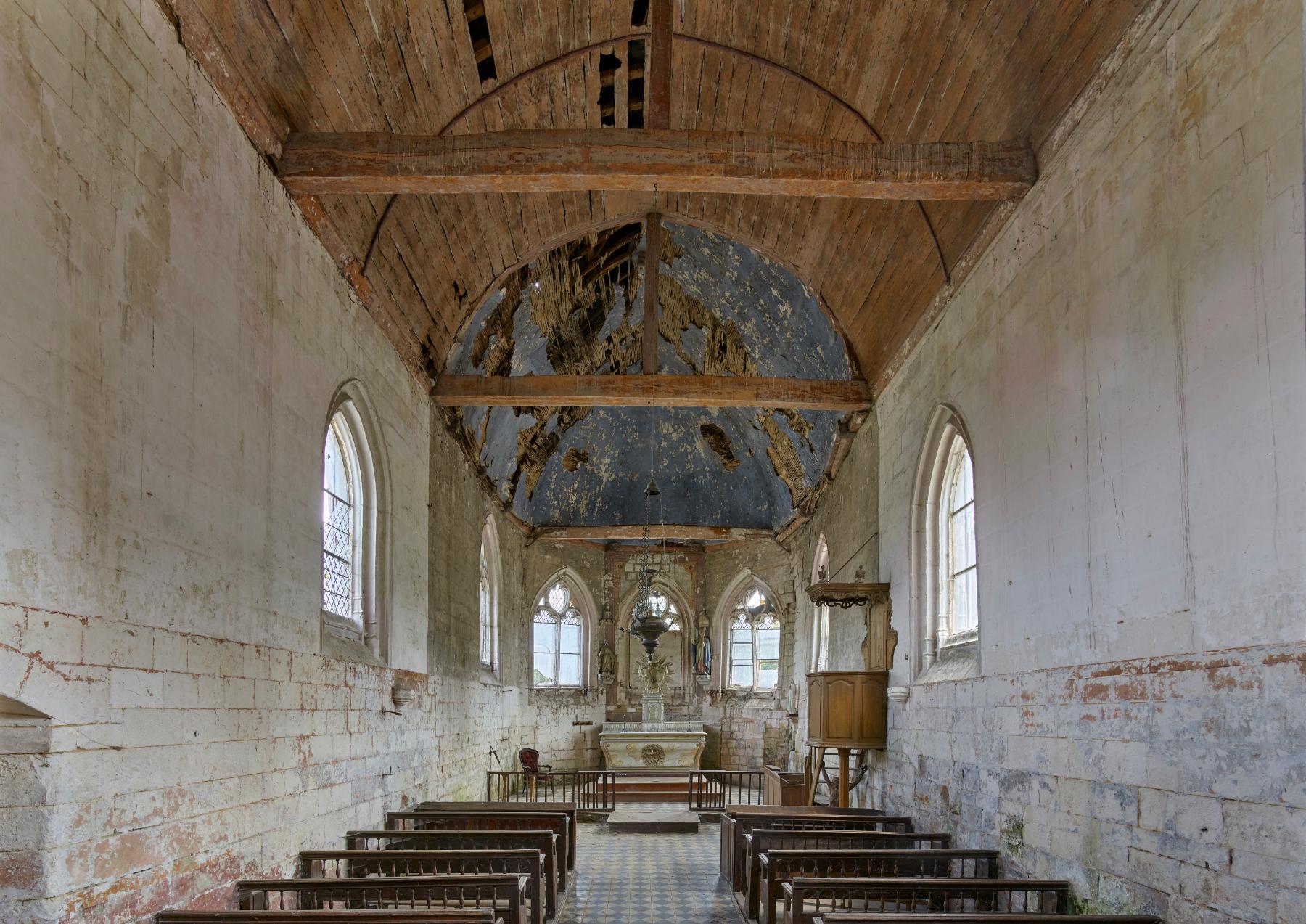 Église Notre-Dame de l'Assomption de Vieulaines et son cimetière