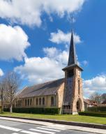 Eglise paroissiale Saint-Thomas de Warfusée et ancien cimetière (détruit)