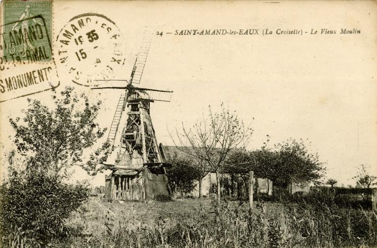 Les anciens moulins de Saint-Amand-les-Eaux