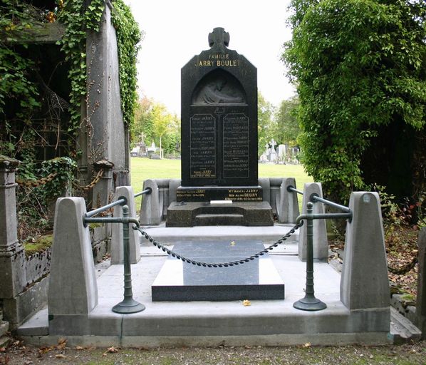 Tombeau (stèle funéraire) de la famille Jarry-Boulet