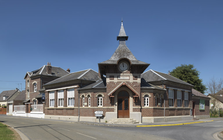 Ancienne mairie et école primaire de garçons, puis école de filles et de garçons de Morchain