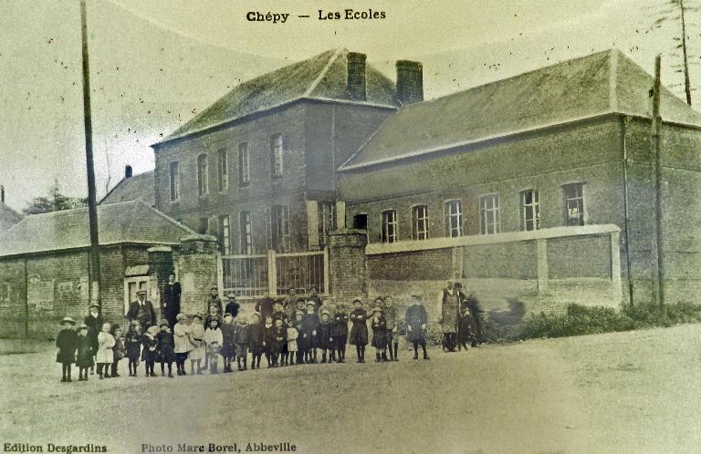 Anciennes écoles primaires de filles et de garçons et ancienne mairie de Chépy