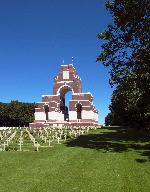 Le cimetière militaire et le mémorial de Thiepval