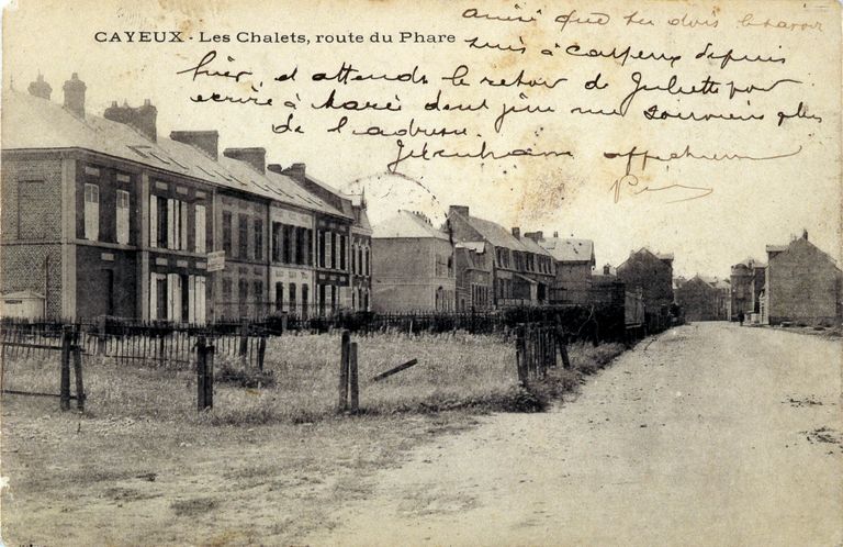 Lotissement du Domaine ou de la Plage et quartier balnéaire de Cayeux-sur-Mer