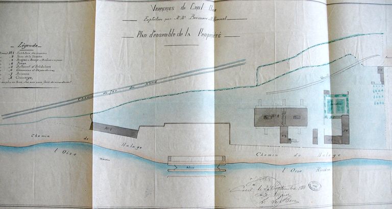 Ancienne verrerie de la Société des Verreries de l'Oise, puis usine de construction mécanique Somenor (Société Métallurgique du Nord)