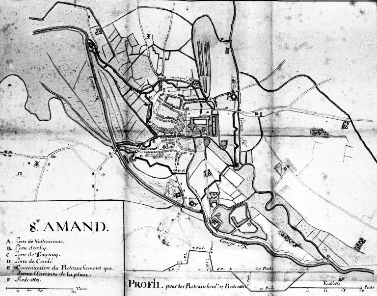 Le territoire communal de Saint-Amand-les-Eaux - dossier de présentation