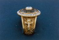 Bague d'évêque : anneau pastoral de Monseigneur Loeuillieux