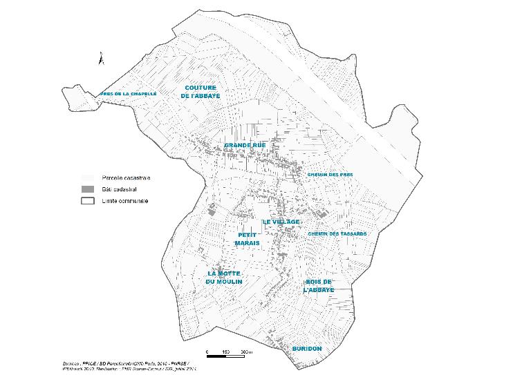 Le territoire communal de Château-l'Abbaye