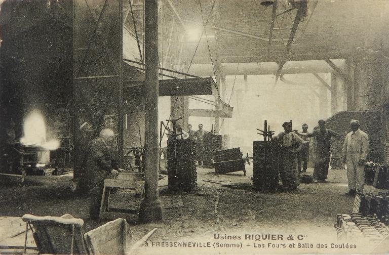 Ancienne usine de serrurerie et fonderie Charles Guerville, puis Ch. Guerville Fils et Riquier Frères, puis Guerville, Riquier et Cie puis usine de serrurerie Bricard