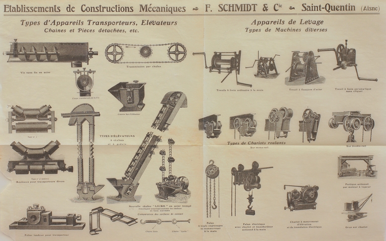 Ancienne usine de construction mécanique et métallique F. Schmidt et Cie, puis Etablissements Métallurgiques Boyer (vestiges)