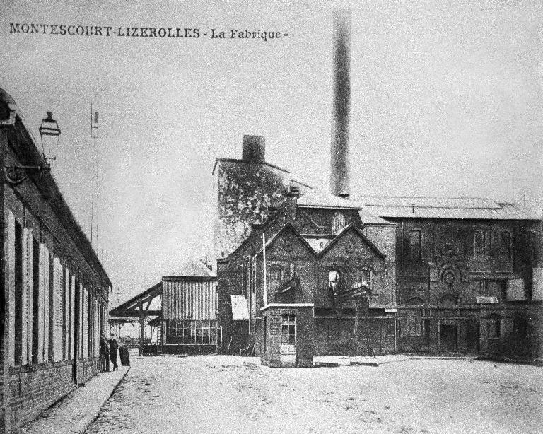 Ancienne râperie de betteraves de la Compagnie Nouvelle des Sucreries Réunies (C.N.S.R.) à Montescourt (détruite)