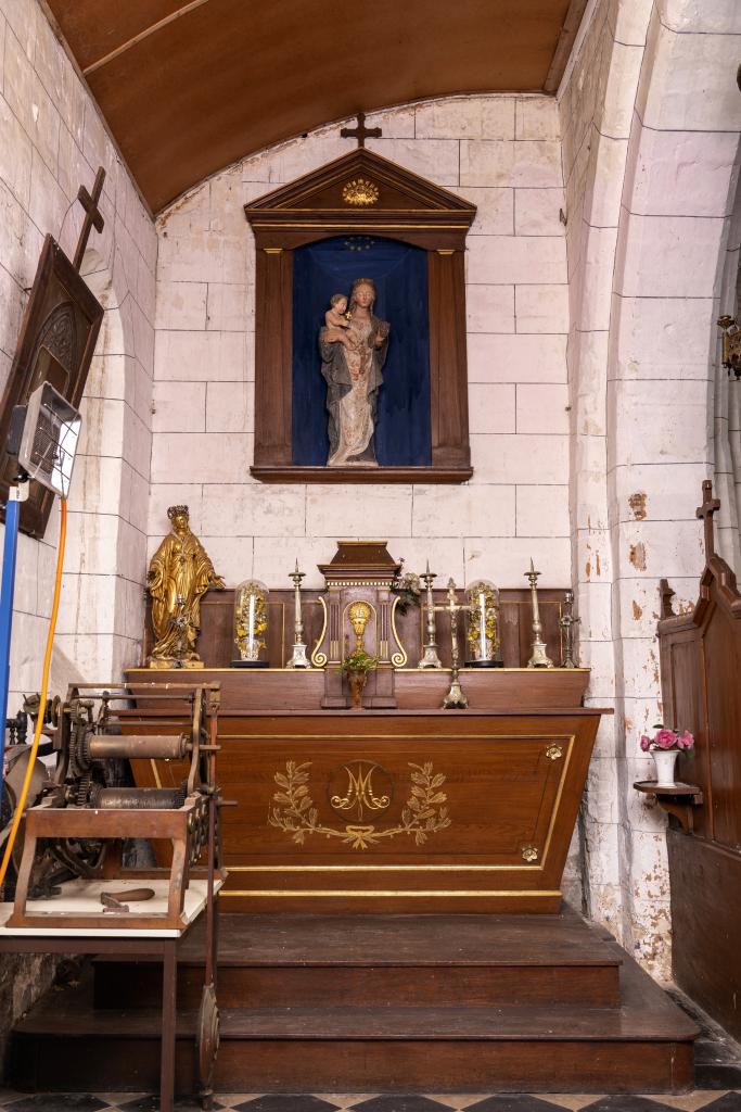 Le mobilier de l'église Saint-Denis de Catheux