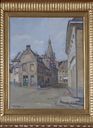 Tableau : La Rue du Marais à Condé